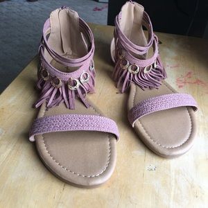 Mauve Sandals